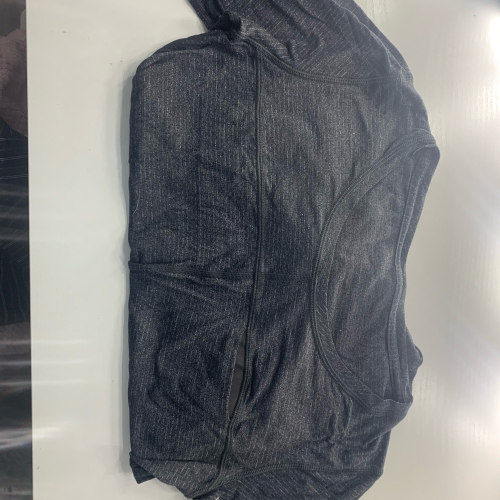 Grey lululemon T-shirt